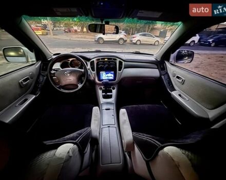 Серый Тойота Хайлендер, объемом двигателя 2.4 л и пробегом 279 тыс. км за 7999 $, фото 63 на Automoto.ua