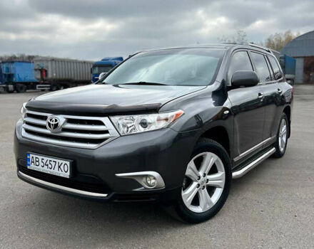 Серый Тойота Хайлендер, объемом двигателя 3.46 л и пробегом 146 тыс. км за 18500 $, фото 1 на Automoto.ua