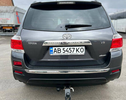 Серый Тойота Хайлендер, объемом двигателя 3.46 л и пробегом 146 тыс. км за 18500 $, фото 4 на Automoto.ua