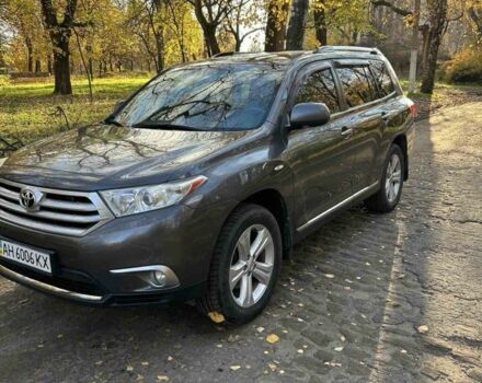 Серый Тойота Хайлендер, объемом двигателя 3.5 л и пробегом 1 тыс. км за 17000 $, фото 1 на Automoto.ua