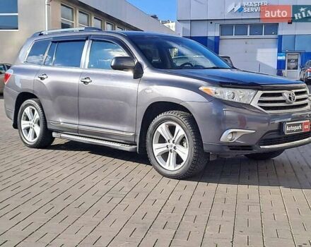 Сірий Тойота Хайлендер, об'ємом двигуна 3.5 л та пробігом 180 тис. км за 18090 $, фото 2 на Automoto.ua
