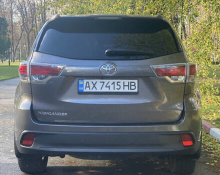 Тойота Хайлендер 2016 в Харькове на Automoto.ua Серый Тойота Хайлендер, объемом двигателя 2.67 л и пробегом 123 тыс. км за 18800 $, фото 3 на Automoto.ua