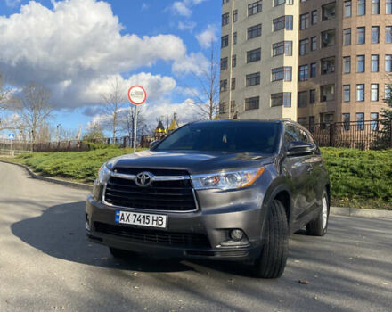 Тойота Хайлендер 2016 в Харькове на Automoto.ua Серый Тойота Хайлендер, объемом двигателя 2.67 л и пробегом 123 тыс. км за 18800 $, фото 7 на Automoto.ua
