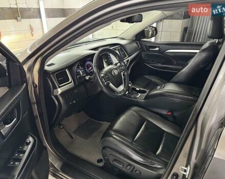 Серый Тойота Хайлендер, объемом двигателя 3.46 л и пробегом 237 тыс. км за 22500 $, фото 11 на Automoto.ua