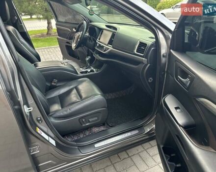 Серый Тойота Хайлендер, объемом двигателя 3.46 л и пробегом 81 тыс. км за 35000 $, фото 14 на Automoto.ua