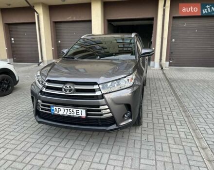 Серый Тойота Хайлендер, объемом двигателя 3.46 л и пробегом 81 тыс. км за 35000 $, фото 1 на Automoto.ua