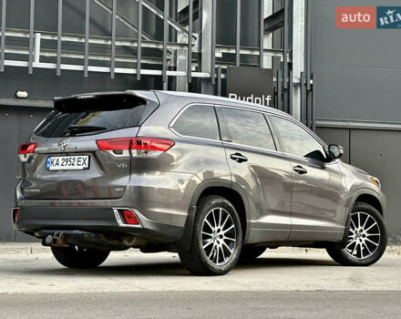 Тойота Хайлендер 2019 в Киеве на Automoto.ua Серый Тойота Хайлендер, объемом двигателя 3.46 л и пробегом 59 тыс. км за 35000 $, фото 6 на Automoto.ua