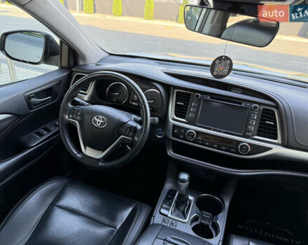 Серый Тойота Хайлендер, объемом двигателя 3.5 л и пробегом 110 тыс. км за 34500 $, фото 11 на Automoto.ua