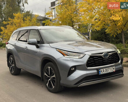 Тойота Хайлендер 2021 у Києві на Automoto.ua Сірий Тойота Хайлендер, об'ємом двигуна 2.49 л та пробігом 32 тис. км за 65000 $, фото 5 на Automoto.ua