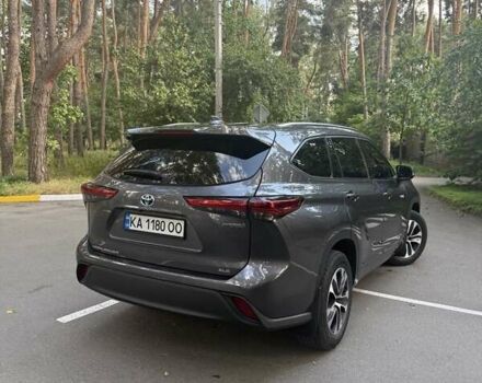 Тойота Хайлендер 2021 в Киеве на Automoto.ua Серый Тойота Хайлендер, объемом двигателя 2.49 л и пробегом 40 тыс. км за 44500 $, фото 3 на Automoto.ua