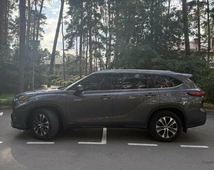 Тойота Хайлендер 2021 в Киеве на Automoto.ua Серый Тойота Хайлендер, объемом двигателя 2.49 л и пробегом 40 тыс. км за 44500 $, фото 2 на Automoto.ua
