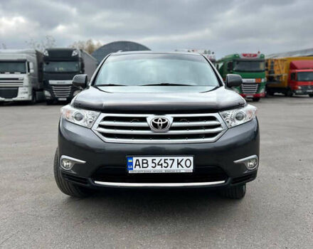 Серый Тойота Хайлендер, объемом двигателя 3.46 л и пробегом 146 тыс. км за 18500 $, фото 1 на Automoto.ua