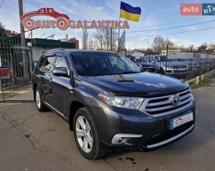 Серый Тойота Хайлендер, объемом двигателя 3.5 л и пробегом 272 тыс. км за 16999 $, фото 1 на Automoto.ua