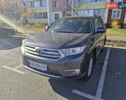 Серый Тойота Хайлендер, объемом двигателя 3.46 л и пробегом 164 тыс. км за 21000 $, фото 1 на Automoto.ua