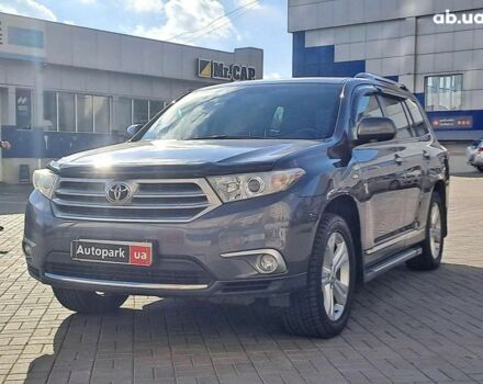 Сірий Тойота Хайлендер, об'ємом двигуна 3.5 л та пробігом 180 тис. км за 18090 $, фото 1 на Automoto.ua