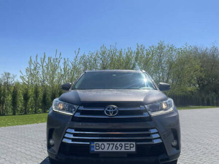 Тойота Хайлендер 2015 у Зборів на Automoto.ua Сірий Тойота Хайлендер, об'ємом двигуна 3.46 л та пробігом 188 тис. км за 23999 $, фото 1 на Automoto.ua