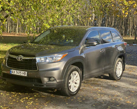 Тойота Хайлендер 2016 в Харькове на Automoto.ua Серый Тойота Хайлендер, объемом двигателя 2.67 л и пробегом 123 тыс. км за 18800 $, фото 1 на Automoto.ua