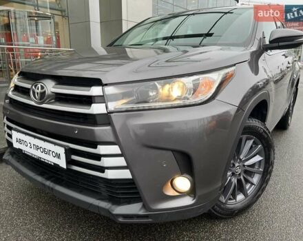 Серый Тойота Хайлендер, объемом двигателя 2.67 л и пробегом 105 тыс. км за 23581 $, фото 1 на Automoto.ua