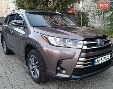 Тойота Хайлендер 2017 в Запорожье на Automoto.ua Серый Тойота Хайлендер, объемом двигателя 3.46 л и пробегом 117 тыс. км за 29500 $, фото 1 на Automoto.ua