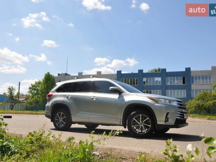 Тойота Хайлендер 2018 в Днепре (Днепропетровске) на Automoto.ua Серый Тойота Хайлендер, объемом двигателя 3.46 л и пробегом 134 тыс. км за 25888 $, фото 1 на Automoto.ua