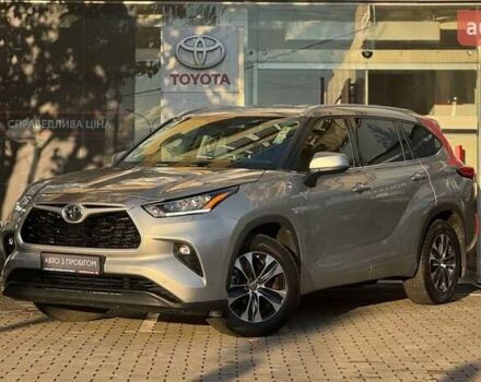 Серый Тойота Хайлендер, объемом двигателя 3.46 л и пробегом 90 тыс. км за 34199 $, фото 1 на Automoto.ua