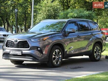 Тойота Хайлендер 2021 в Харькове на Automoto.ua Серый Тойота Хайлендер, объемом двигателя 3.46 л и пробегом 73 тыс. км за 39500 $, фото 1 на Automoto.ua