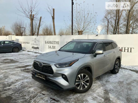 Тойота Хайлендер 2022 у Києві на Automoto.ua Сірий Тойота Хайлендер, об'ємом двигуна 2.5 л та пробігом 13 тис. км за 47500 $, фото 1 на Automoto.ua