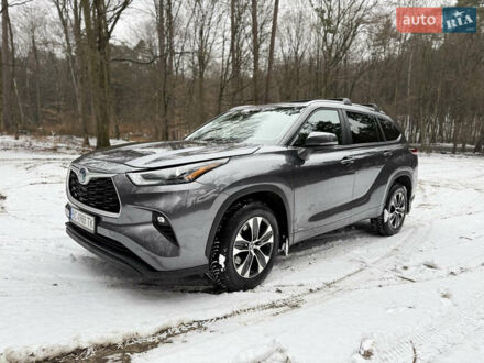 Тойота Хайлендер 2023 в Львове на Automoto.ua Серый Тойота Хайлендер, объемом двигателя 2.49 л и пробегом 41 тыс. км за 52700 $, фото 1 на Automoto.ua