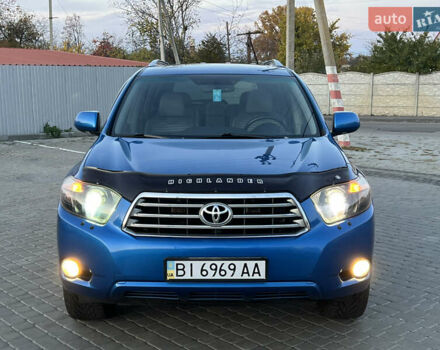 Синий Тойота Хайлендер, объемом двигателя 3.5 л и пробегом 196 тыс. км за 13000 $, фото 92 на Automoto.ua