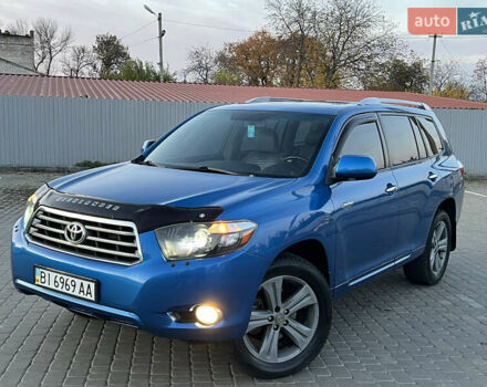 Синий Тойота Хайлендер, объемом двигателя 3.5 л и пробегом 196 тыс. км за 13000 $, фото 97 на Automoto.ua