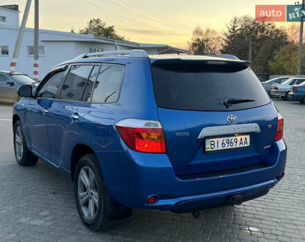 Синий Тойота Хайлендер, объемом двигателя 3.5 л и пробегом 196 тыс. км за 13000 $, фото 96 на Automoto.ua