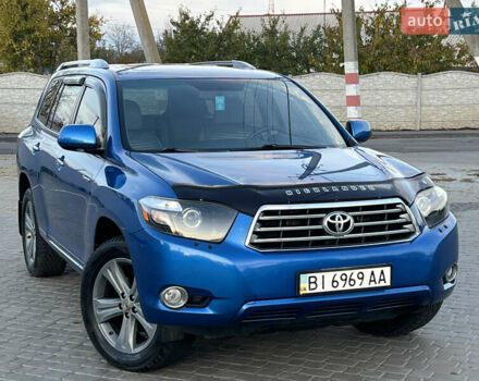 Синий Тойота Хайлендер, объемом двигателя 3.5 л и пробегом 196 тыс. км за 13000 $, фото 4 на Automoto.ua