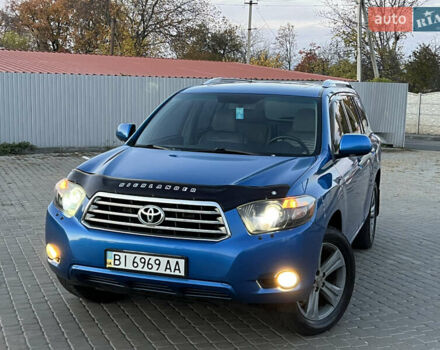 Синий Тойота Хайлендер, объемом двигателя 3.5 л и пробегом 196 тыс. км за 13000 $, фото 98 на Automoto.ua