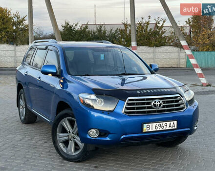 Синий Тойота Хайлендер, объемом двигателя 3.5 л и пробегом 196 тыс. км за 13000 $, фото 2 на Automoto.ua