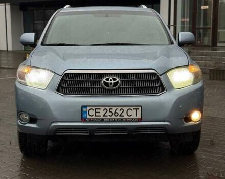 Синий Тойота Хайлендер, объемом двигателя 3.3 л и пробегом 353 тыс. км за 18900 $, фото 2 на Automoto.ua