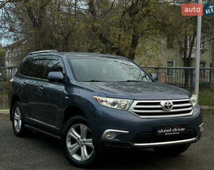 Синій Тойота Хайлендер, об'ємом двигуна 3.5 л та пробігом 238 тис. км за 18999 $, фото 2 на Automoto.ua