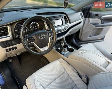 Синий Тойота Хайлендер, объемом двигателя 3.55 л и пробегом 117 тыс. км за 19000 $, фото 19 на Automoto.ua