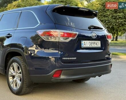 Синий Тойота Хайлендер, объемом двигателя 3.55 л и пробегом 117 тыс. км за 19000 $, фото 10 на Automoto.ua