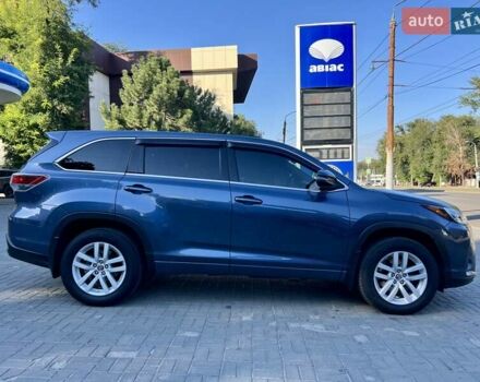 Синий Тойота Хайлендер, объемом двигателя 3.55 л и пробегом 127 тыс. км за 20700 $, фото 9 на Automoto.ua