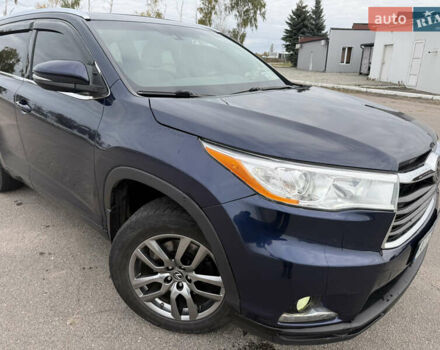 Синій Тойота Хайлендер, об'ємом двигуна 3.46 л та пробігом 235 тис. км за 23500 $, фото 6 на Automoto.ua