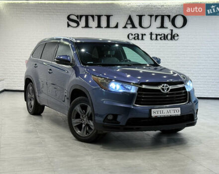 Синий Тойота Хайлендер, объемом двигателя 3.46 л и пробегом 77 тыс. км за 26000 $, фото 63 на Automoto.ua
