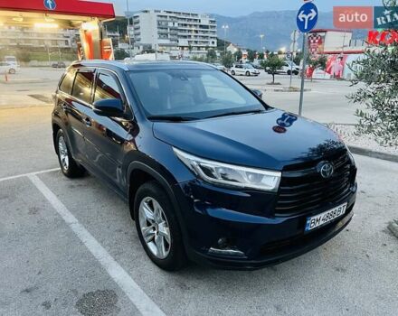 Тойота Хайлендер 2016 в Киеве на Automoto.ua Синий Тойота Хайлендер, объемом двигателя 3.55 л и пробегом 187 тыс. км за 24000 $, фото 5 на Automoto.ua