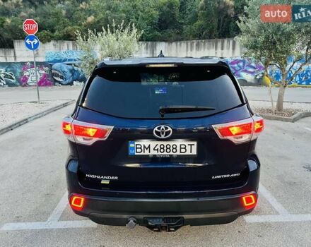 Тойота Хайлендер 2016 в Киеве на Automoto.ua Синий Тойота Хайлендер, объемом двигателя 3.55 л и пробегом 187 тыс. км за 24000 $, фото 9 на Automoto.ua
