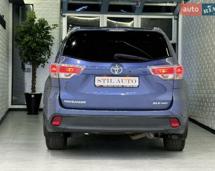 Синий Тойота Хайлендер, объемом двигателя 3.46 л и пробегом 77 тыс. км за 26000 $, фото 21 на Automoto.ua