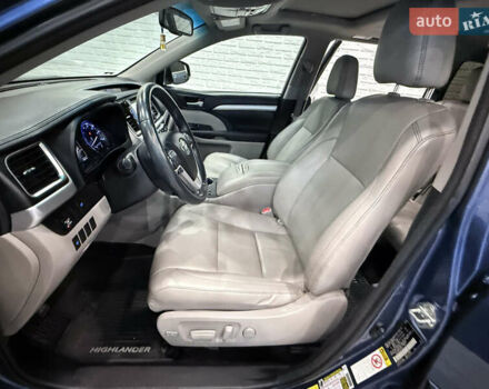 Синий Тойота Хайлендер, объемом двигателя 3.46 л и пробегом 77 тыс. км за 26000 $, фото 45 на Automoto.ua