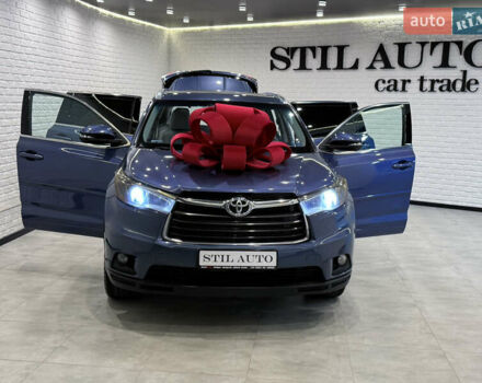 Синий Тойота Хайлендер, объемом двигателя 3.46 л и пробегом 77 тыс. км за 26000 $, фото 11 на Automoto.ua
