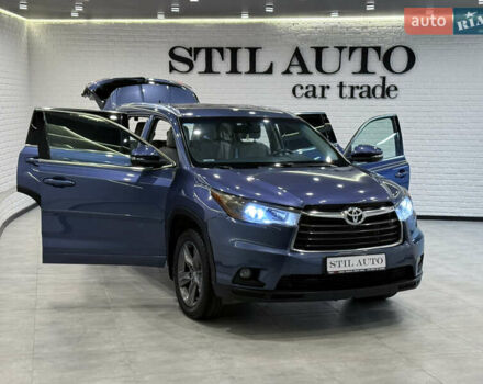 Синий Тойота Хайлендер, объемом двигателя 3.46 л и пробегом 77 тыс. км за 26000 $, фото 13 на Automoto.ua