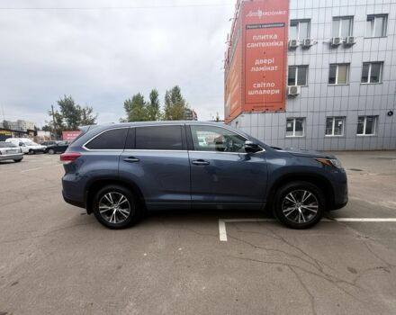 Тойота Хайлендер 2017 в Киеве на Automoto.ua Синий Тойота Хайлендер, объемом двигателя 3.5 л и пробегом 110 тыс. км за 24600 $, фото 2 на Automoto.ua