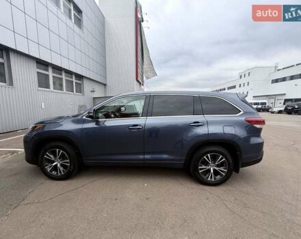 Тойота Хайлендер 2017 в Киеве на Automoto.ua Синий Тойота Хайлендер, объемом двигателя 3.5 л и пробегом 110 тыс. км за 24600 $, фото 7 на Automoto.ua