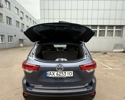 Тойота Хайлендер 2017 в Киеве на Automoto.ua Синий Тойота Хайлендер, объемом двигателя 3.5 л и пробегом 110 тыс. км за 24600 $, фото 3 на Automoto.ua